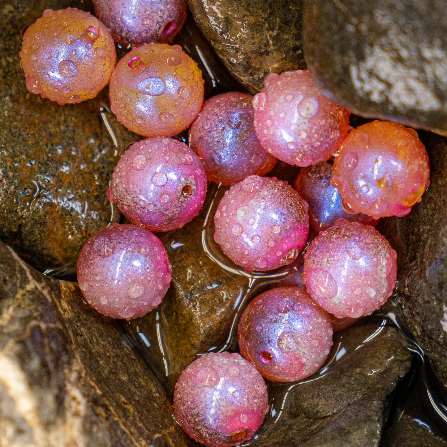 Plastic Bead Fishing Salmon Egg Cluster Imitation